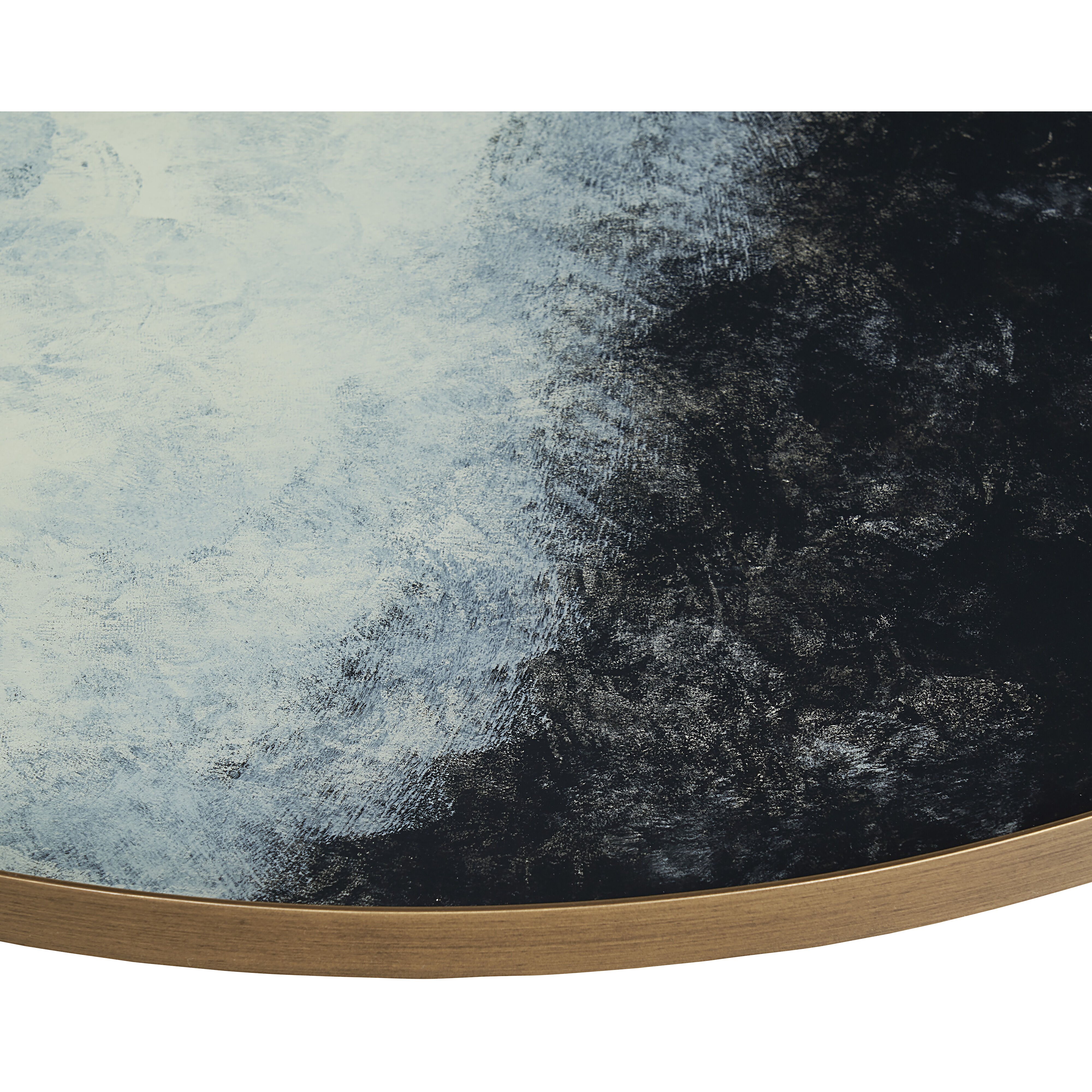 Thalia 35.5 X 15 inch Antique Brass Coffee Table